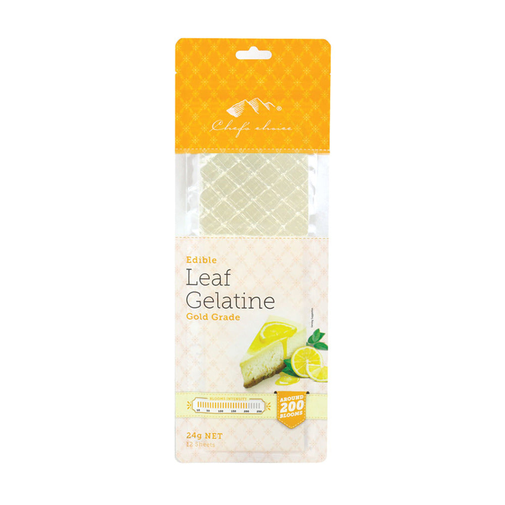 Gold grade gelatine sheets professional