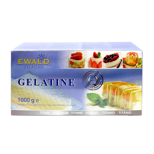Gelatine Sheets Titanium