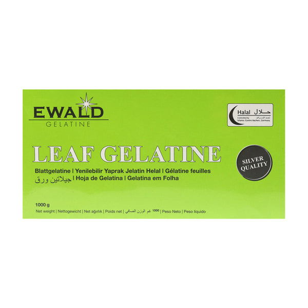 Halal silver gelatine sheets bulk pack