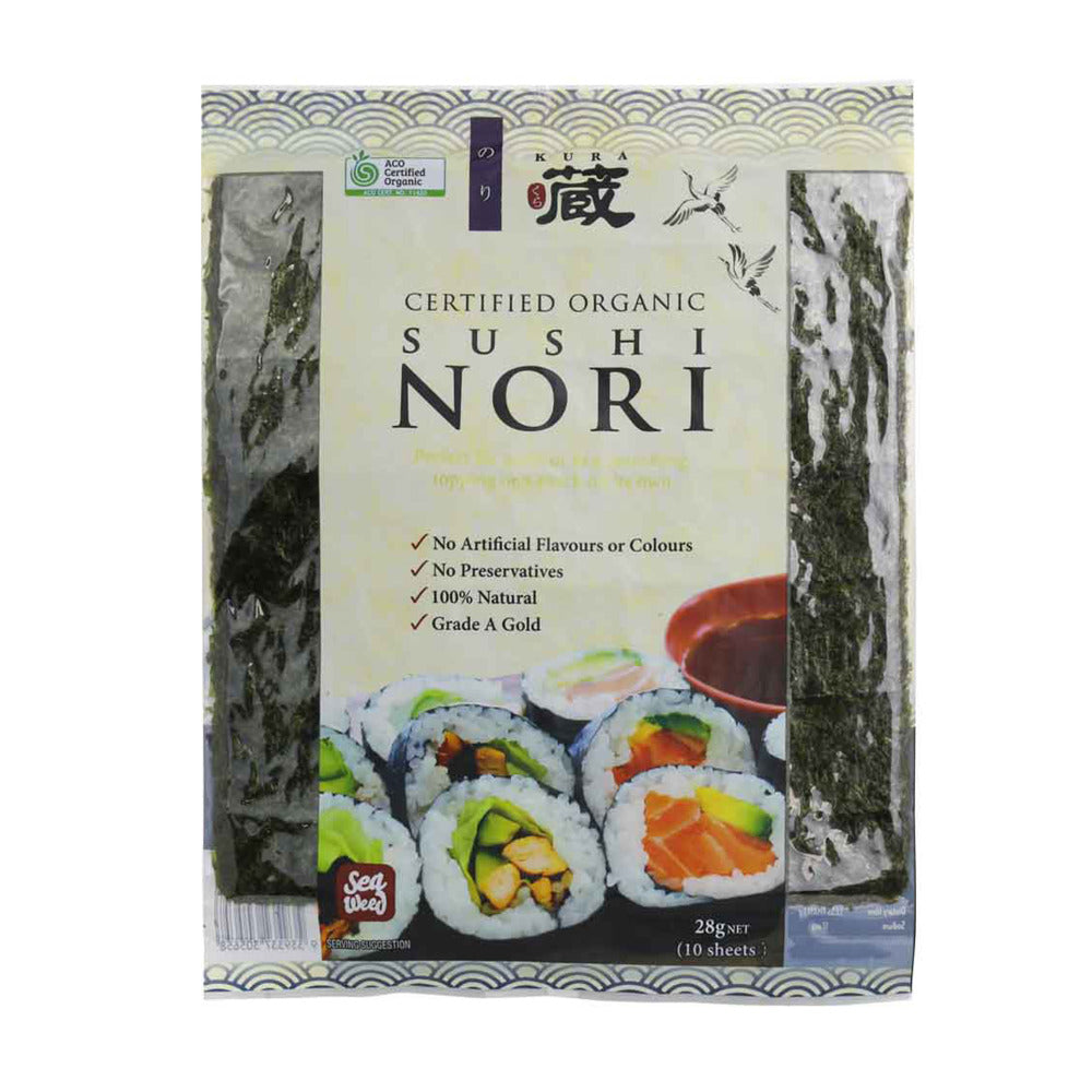 Kura organic sushi nori sheets