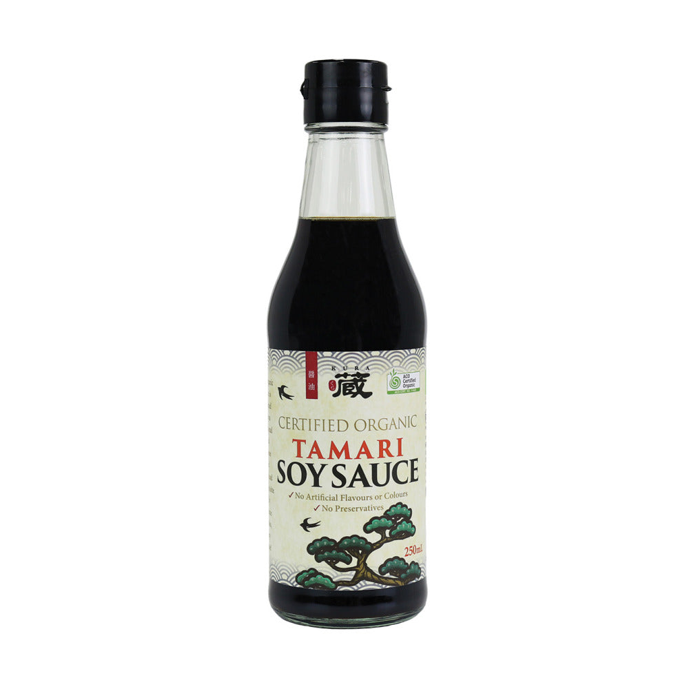 Organic tamari soy sauce