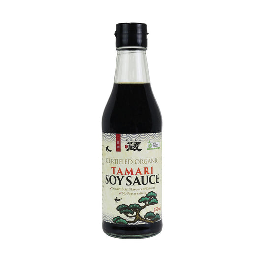Organic tamari soy sauce