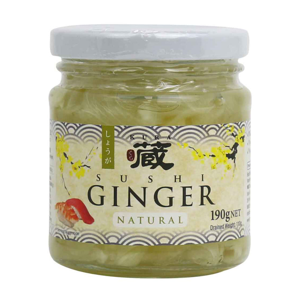 Pickled ginger white sushi