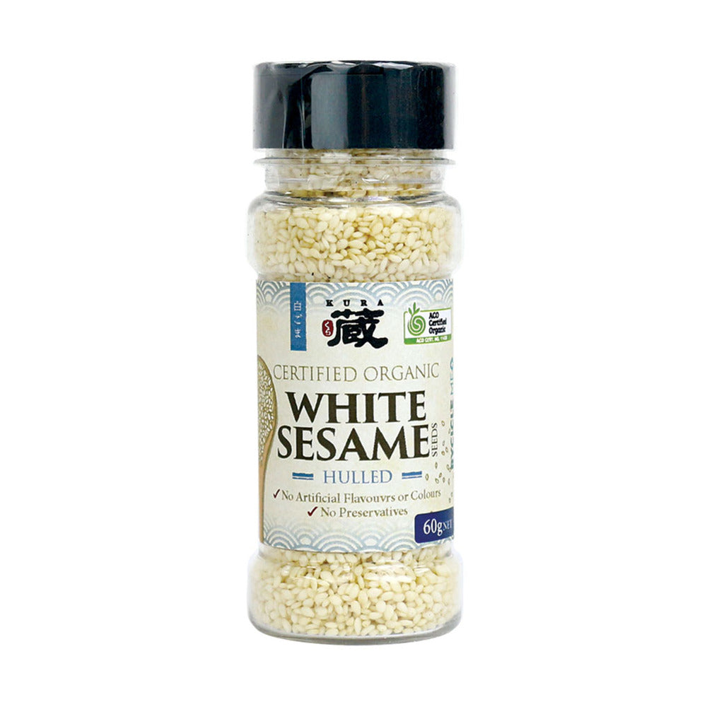 Organic Kura Hulled Sesame Seed - 60g