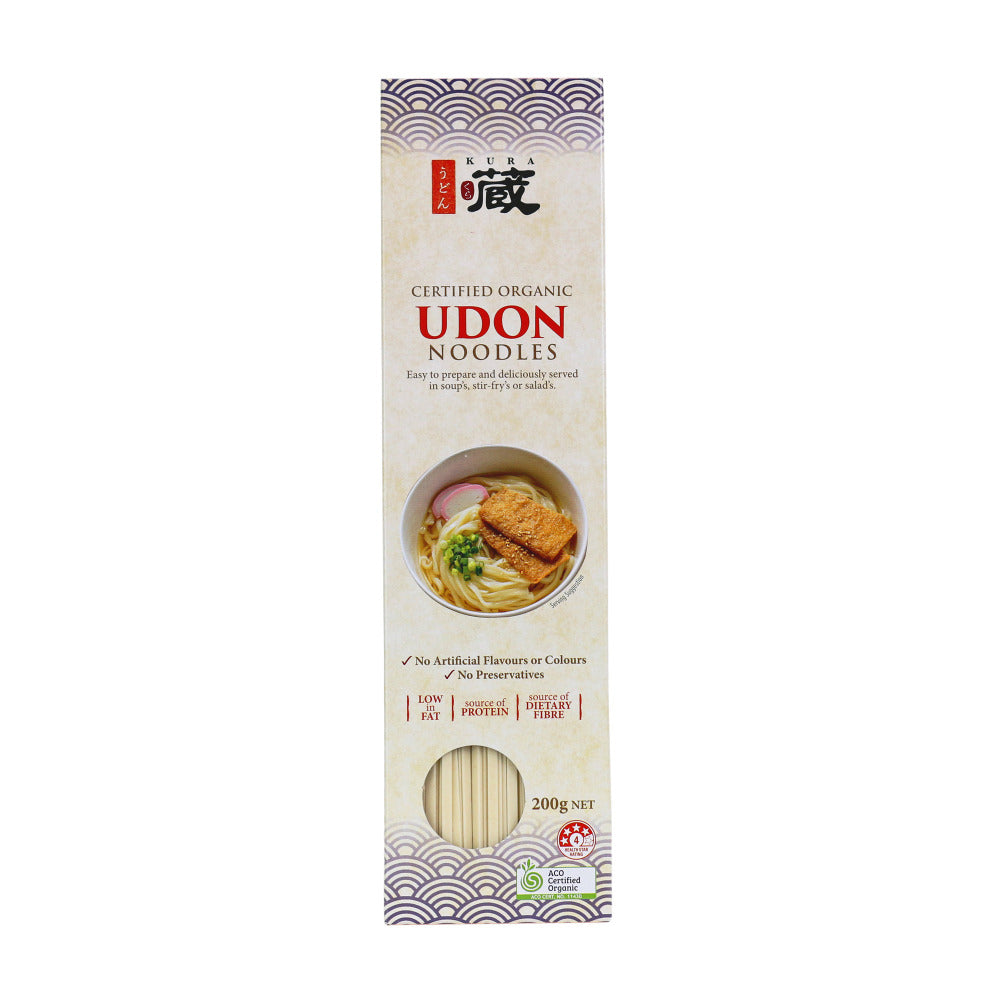 Kura organic udon noodles