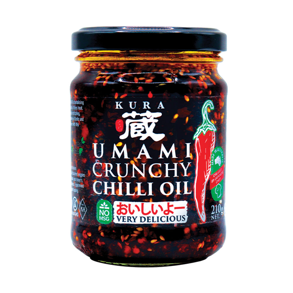 KURA umami chilli oil 210g