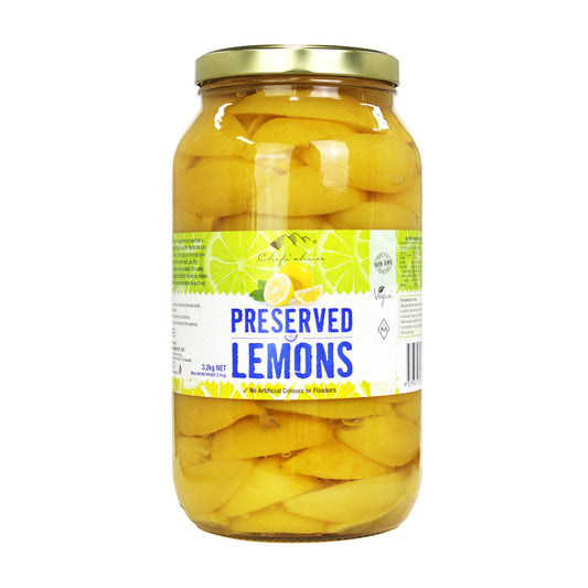 Chef’s Choice Preserved Lemon (2.5kg drained weight) New Glass Jar - 3.2kg