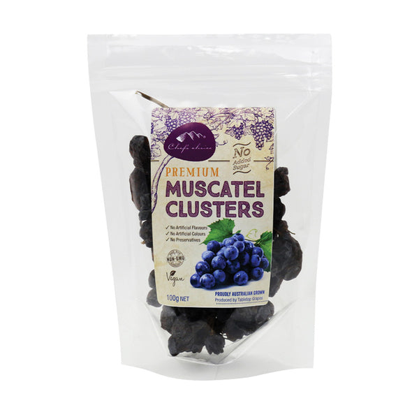 Muscatel clusters 100g dried grapes
