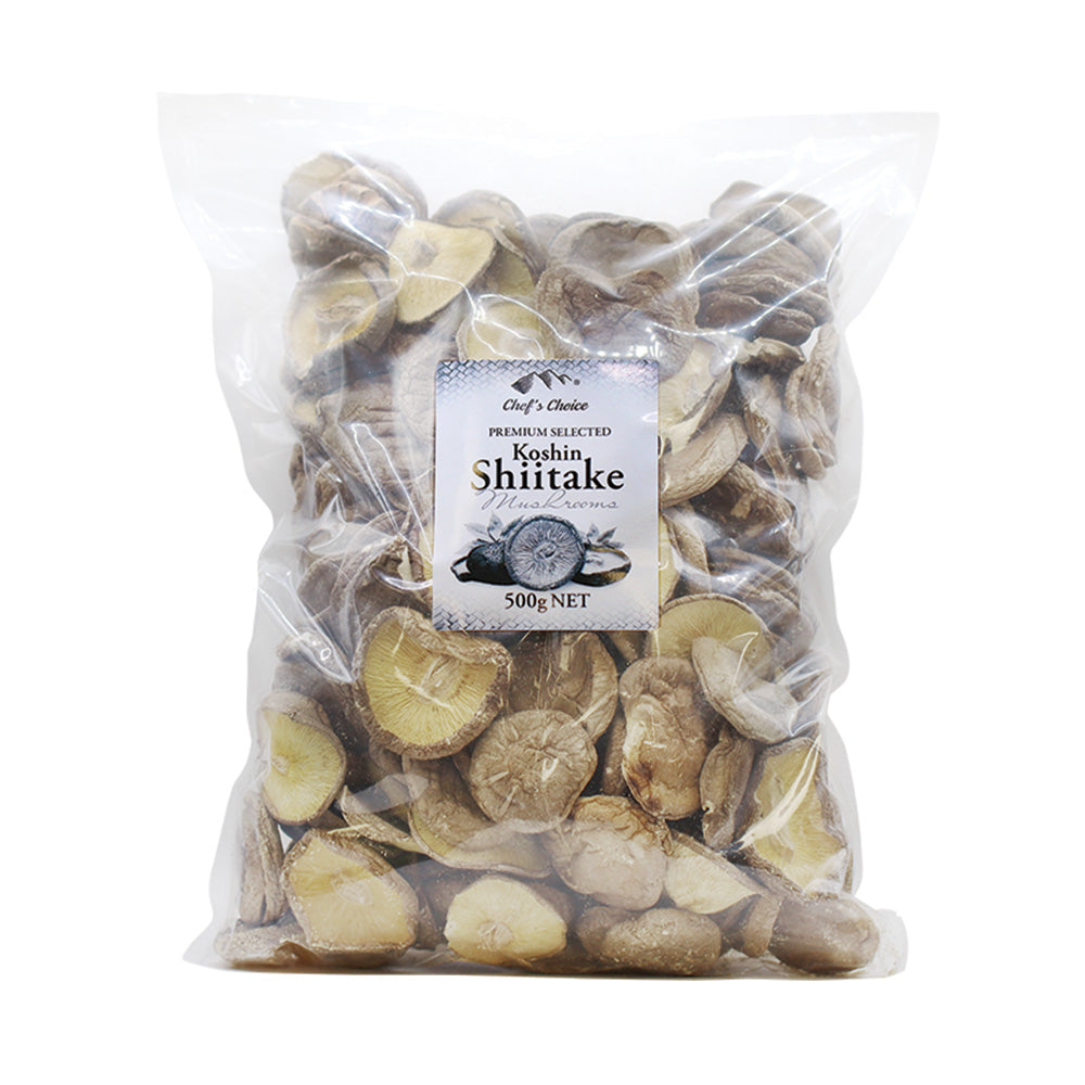 Koshin shiitake mushrooms dried 500g