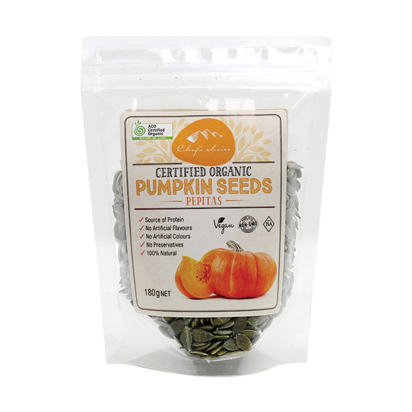 Organic pumpkin seed kernels