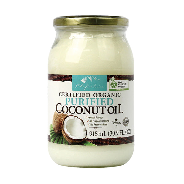 Organic purified coconut oil 915ml 4L
