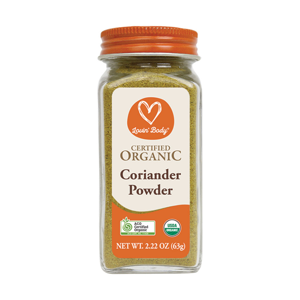 Organic coriander powder