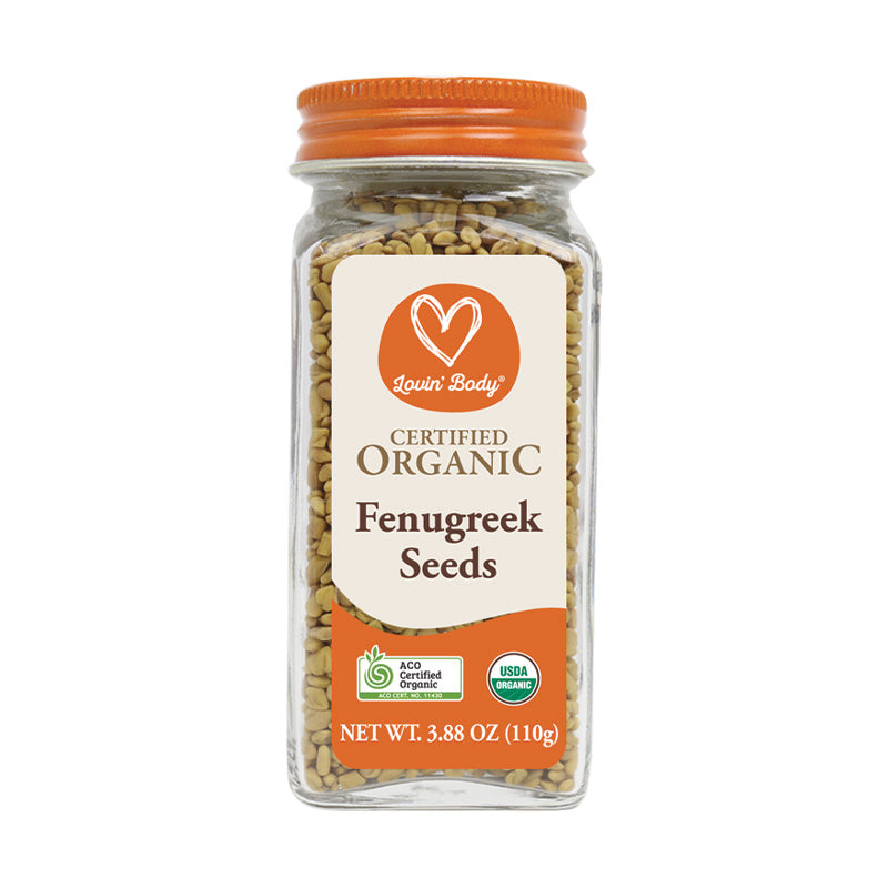 Organic fenugreek seeds