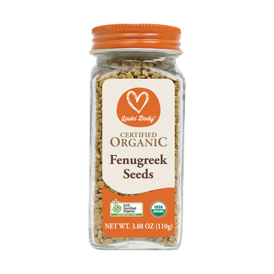 Organic fenugreek seeds