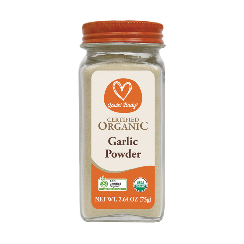 Organic garlic powder