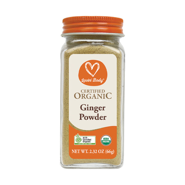 Organic ginger powder