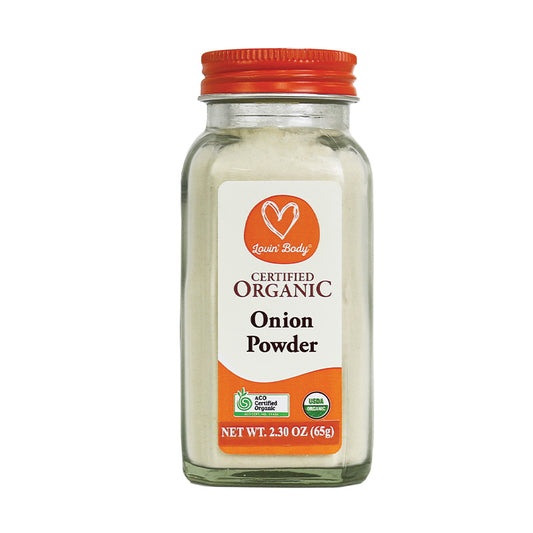 Organic onion powder