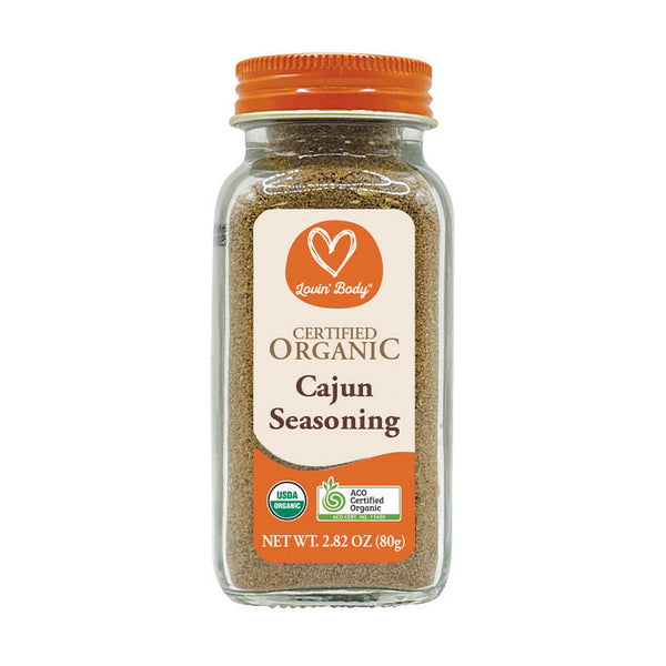 Organic cajun spice