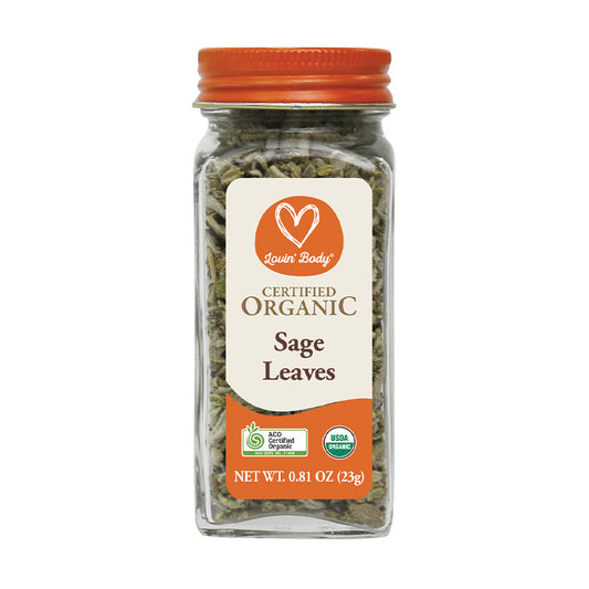 Organic sage crushed