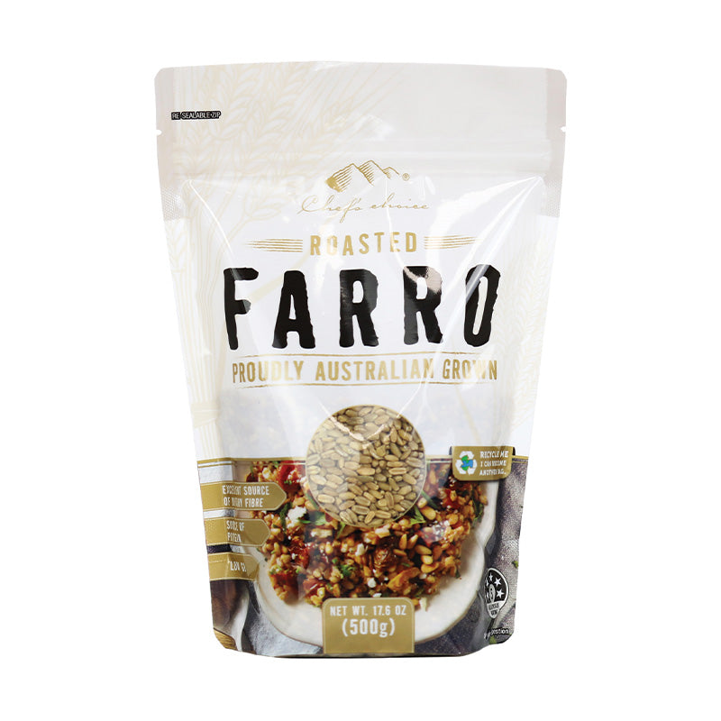 Roasted farro ancient grain