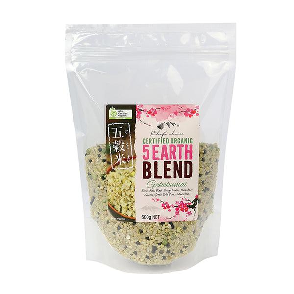 Organic 5 earth grain blend