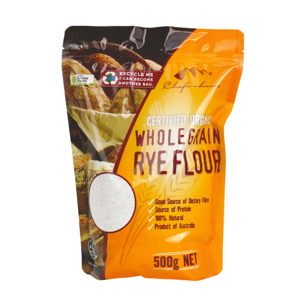 Organic wholegrain rye flour
