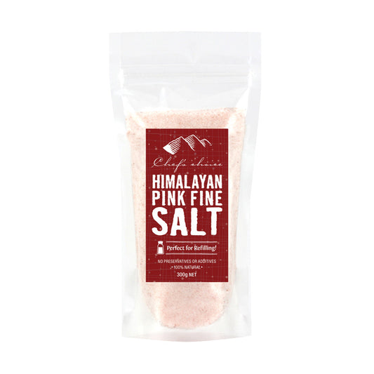Pink fine Himalayan salt 300g pouch