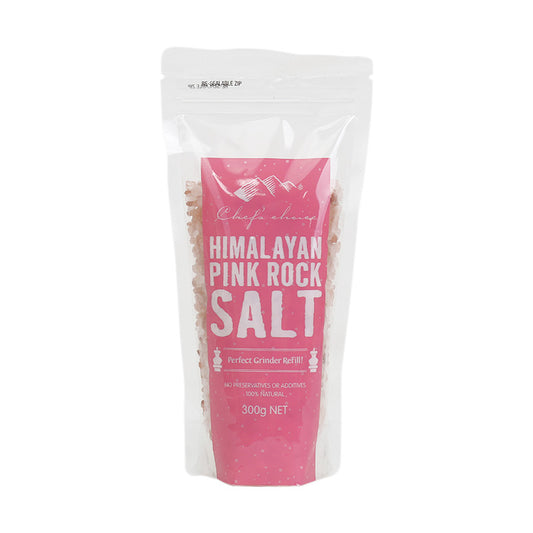 Pink rock Himalayan salt 300g pouch