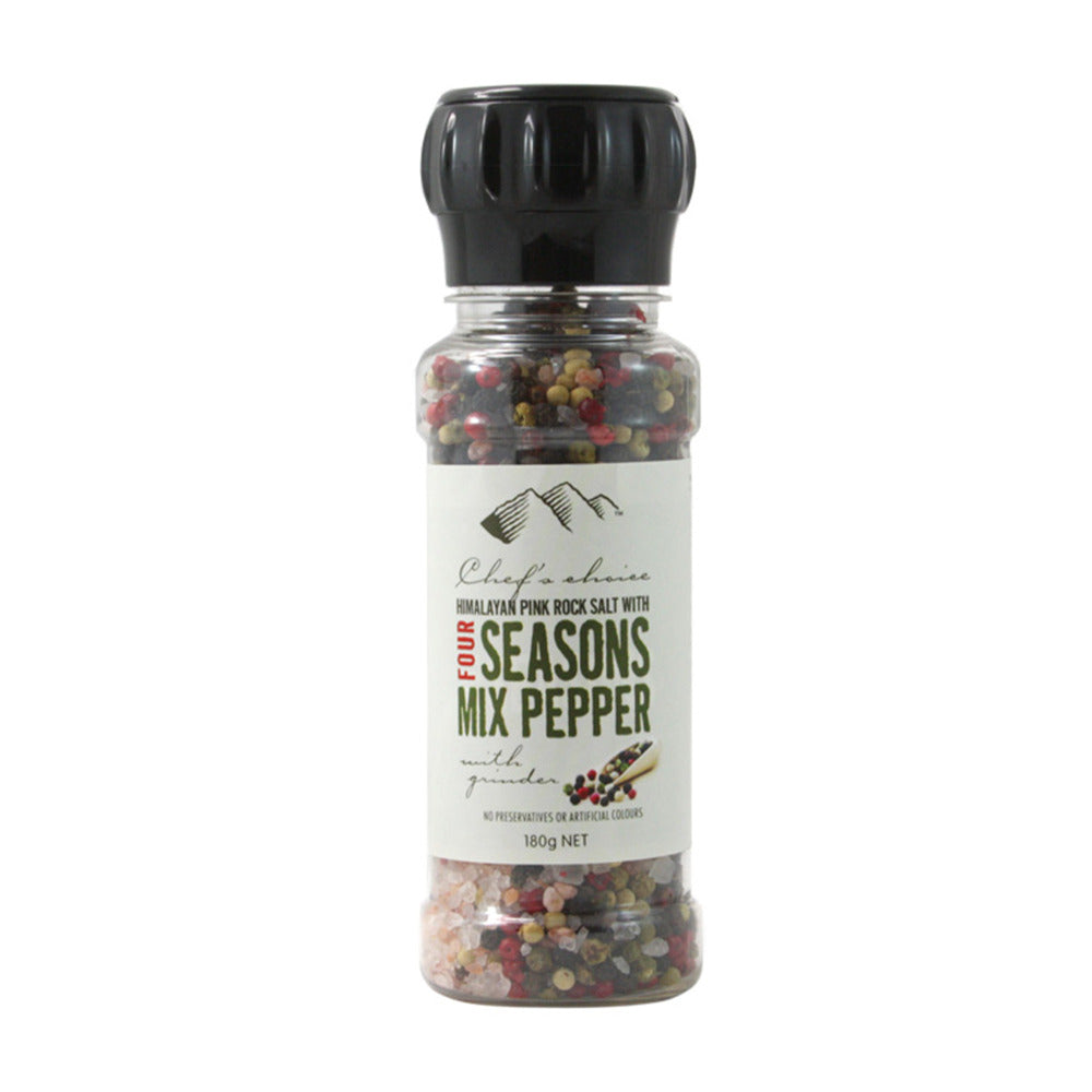Pink rock salt four seasons pepper mix