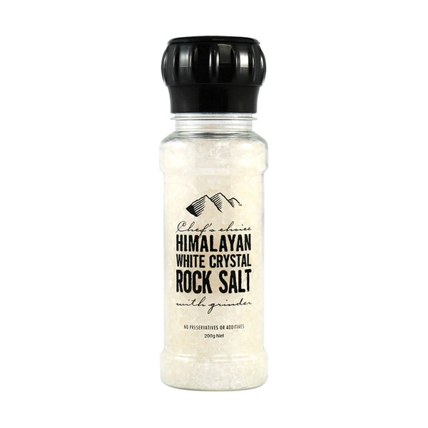 White rock salt grinder premium