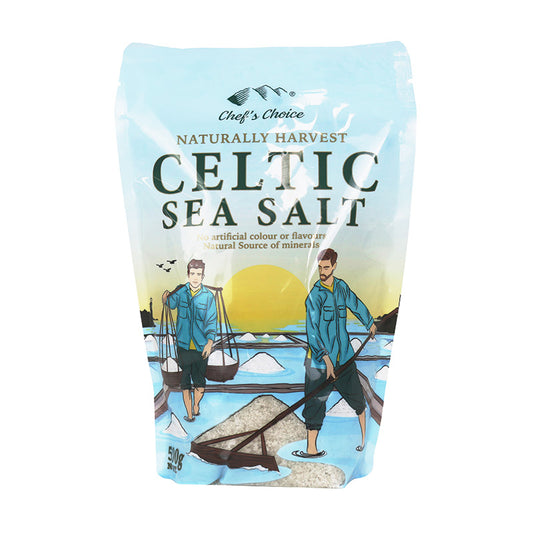 Naturally harvested Celtic sea salt 500g