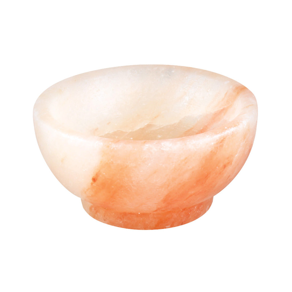 Pink salt bowl small 12.5cm Himalayan salt