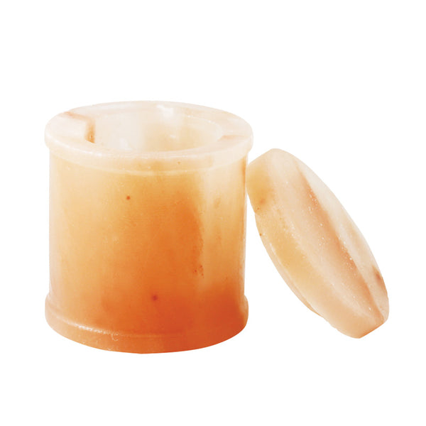 Pink salt dish Himalayan salt serveware