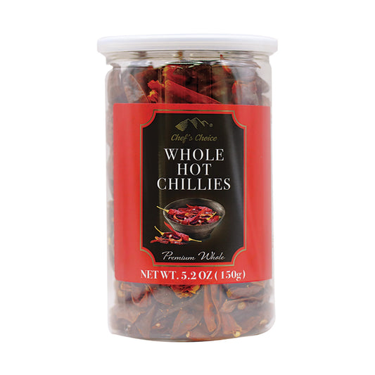 Whole long hot chillies