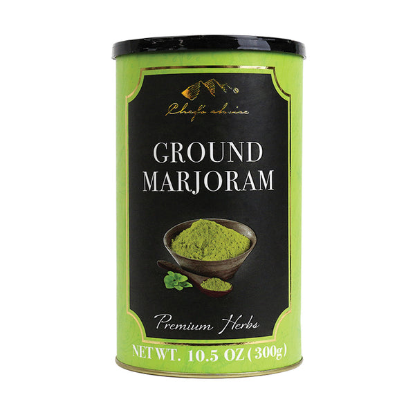 Marjoram ground organic spice