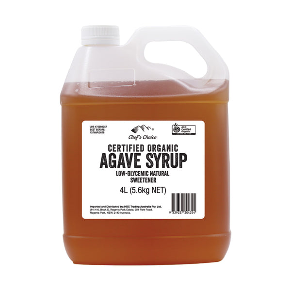 Organic agave syrup 4L bulk