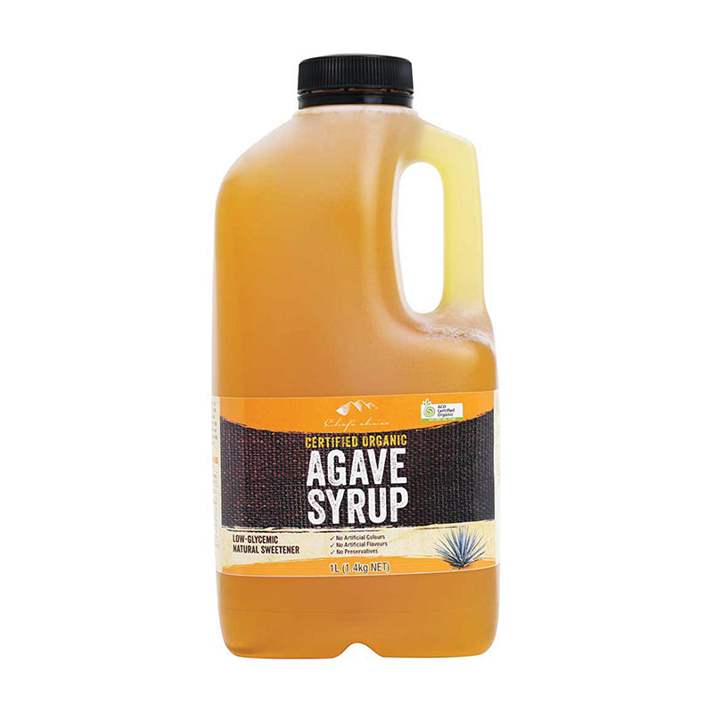 Organic agave syrup 1L natural sweetener