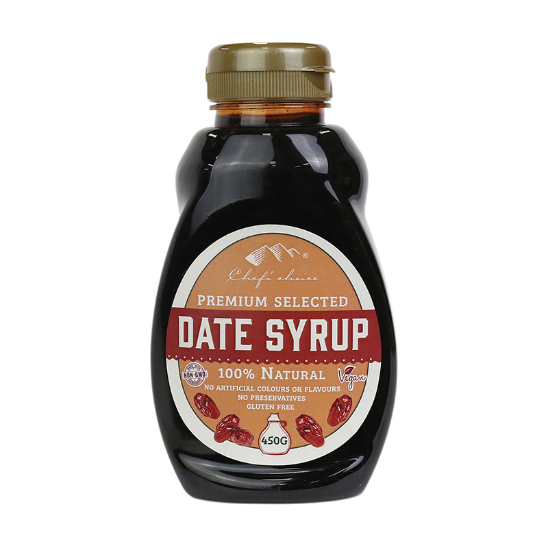 Premium date syrup natural sweetener