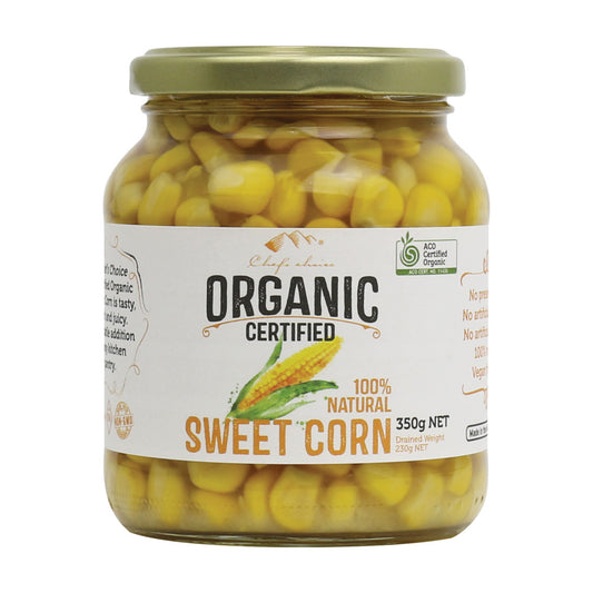 Organic sweet corn fermented vegetables