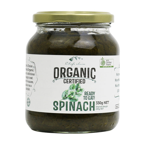 Organic spinach fermented vegetables