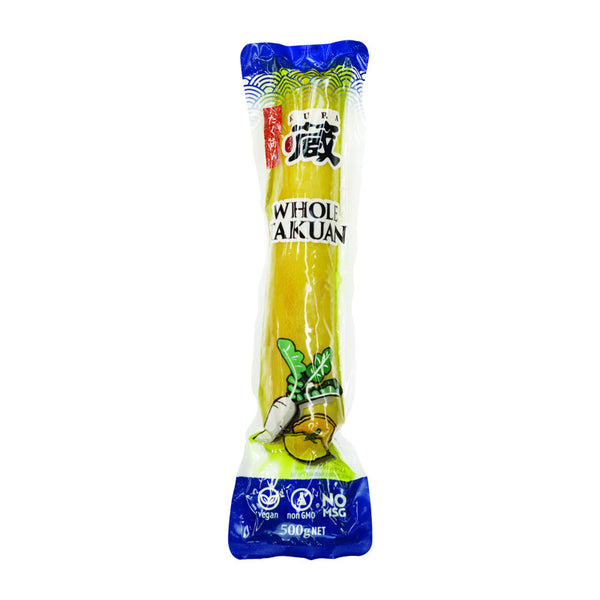 Kura takuan yellow pickled radish