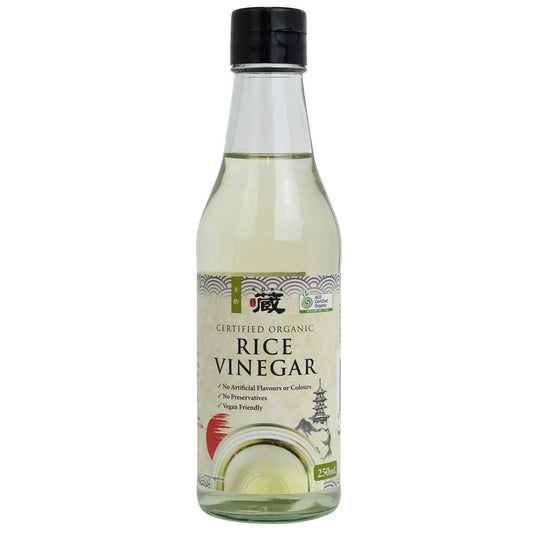 Certified Organic White Rice Vinegar 250ml